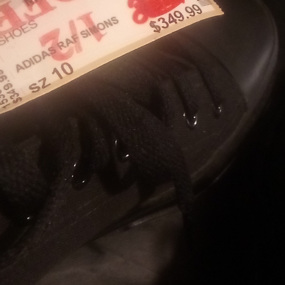 adidas raf simons runners triple black - Picture 6 of 6